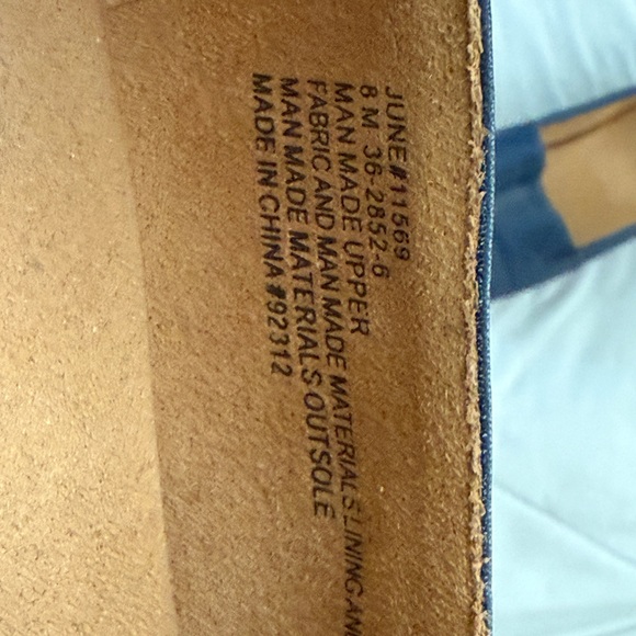 Comfortview Classic Navy Slip-Ons - Picture 5 of 5